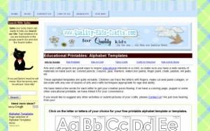 #4: Educational Printables - Alphabet Templates #4: Educational Printables - Alphabet Templates