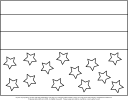 Patriotic Fan: Bunting 1