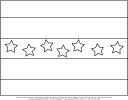 Patriotic Fan: Bunting 2